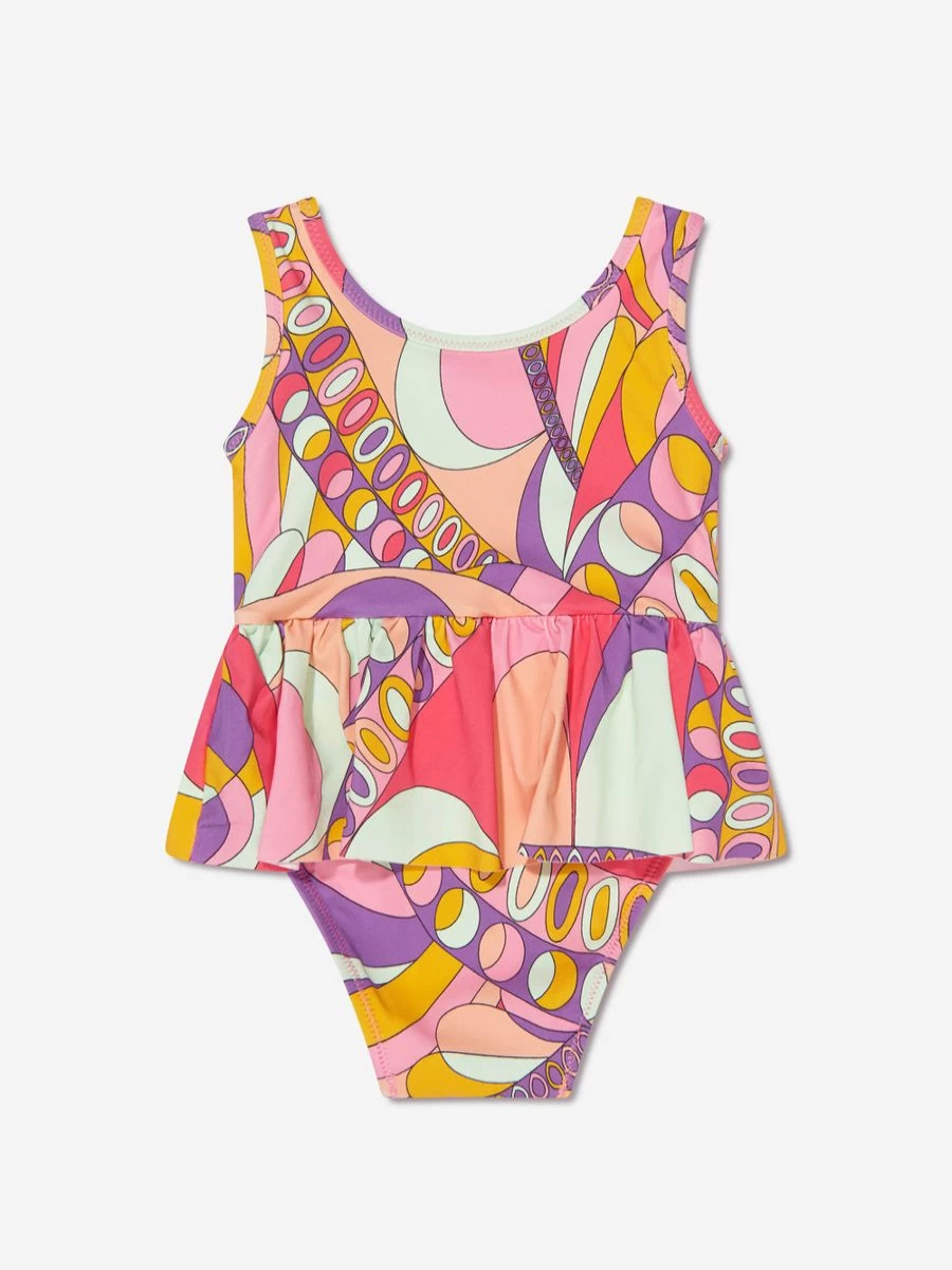 Guess Baby Girls Multicolor Swimsuit - Stylish & Comfortable Swimwear for Infants