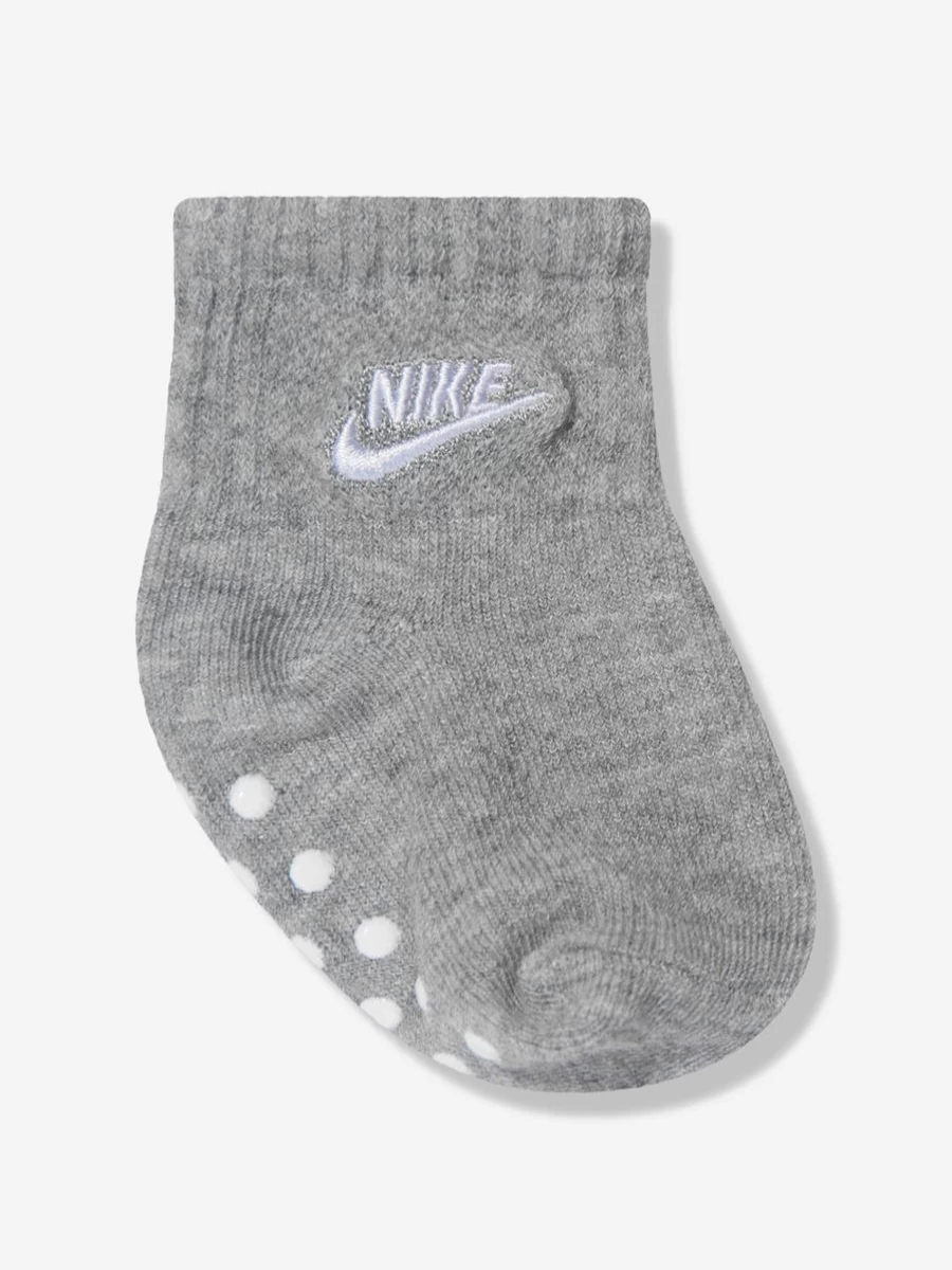 Nike Baby Futura Gripper Socks Set - Multicolor Non-Slip Toddler Socks