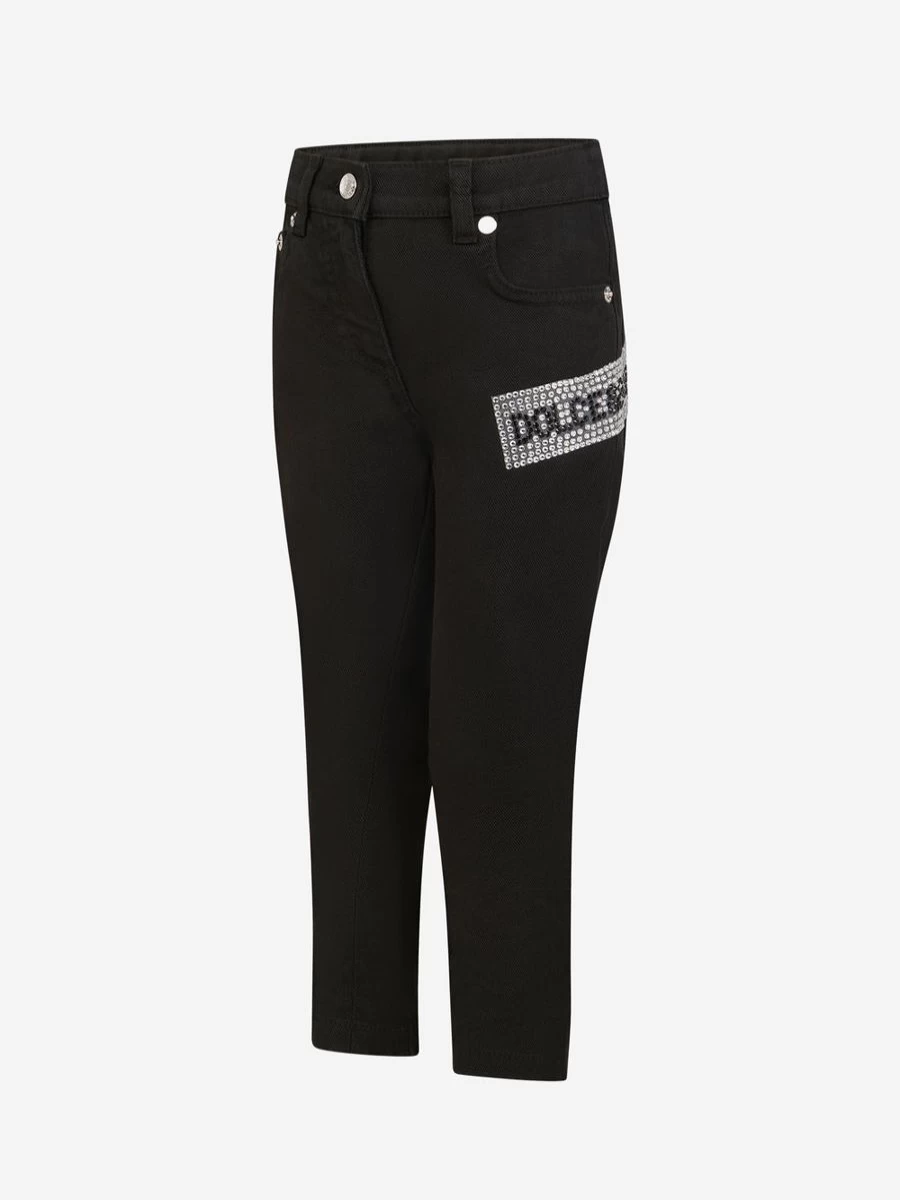 Dolce & Gabbana Kids Girls' Fashion Trousers - Stylish & Comfortable Pants for Girls