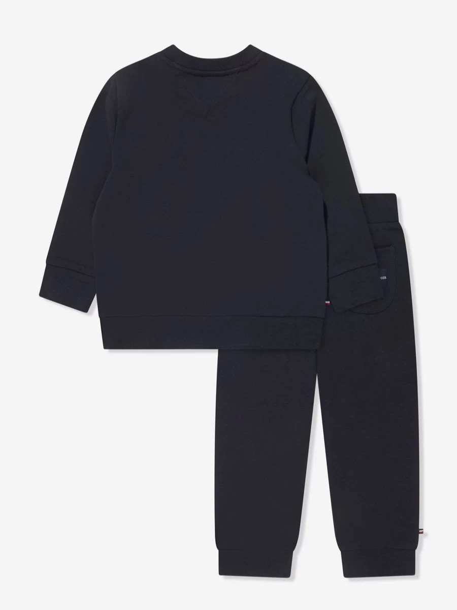 Tommy Hilfiger Boys Navy Blue Monogram Tracksuit for Baby & Toddler