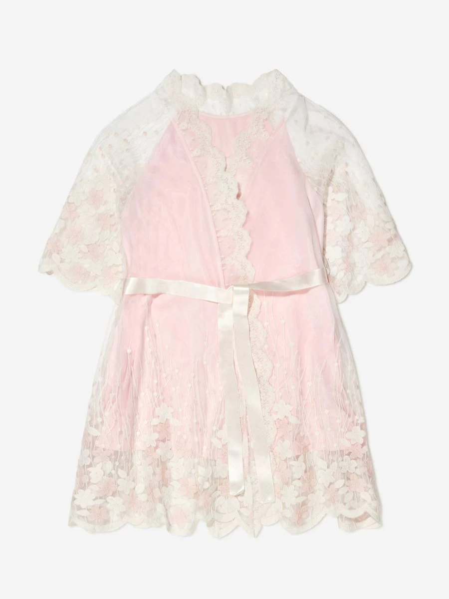Amiki Girls Claire Soft Cotton Dressing Gown for Children