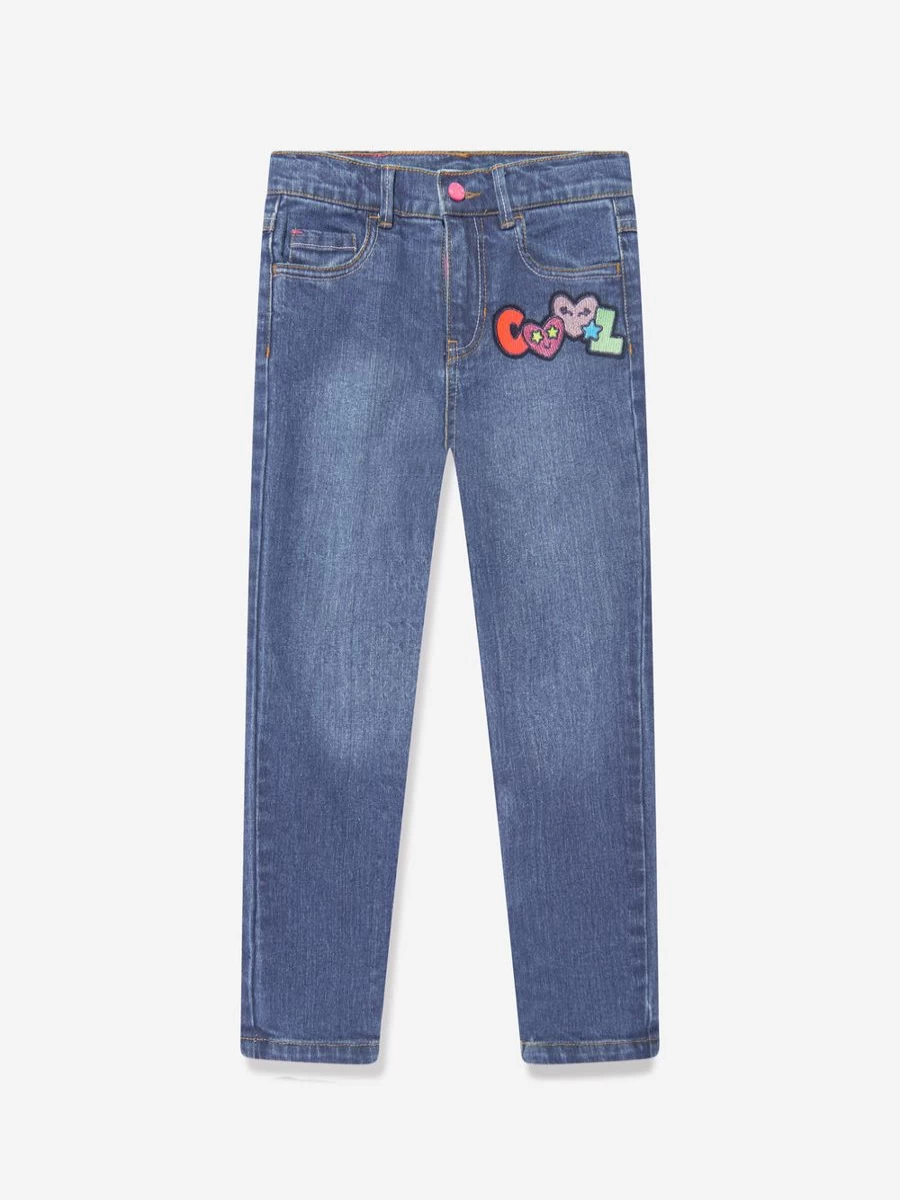 "Billieblush Girls Slim Fit Blue Jeans | Trendy Denim for Teens"