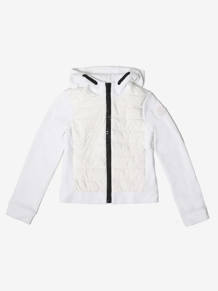 Moncler Enfant Girls' Zip-Up Hooded Jacket | Stylish & Comfortable Outerwear for Kids
