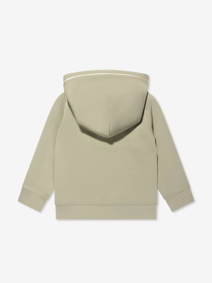 Emporio Armani Teen Boys Green Logo Hoodie