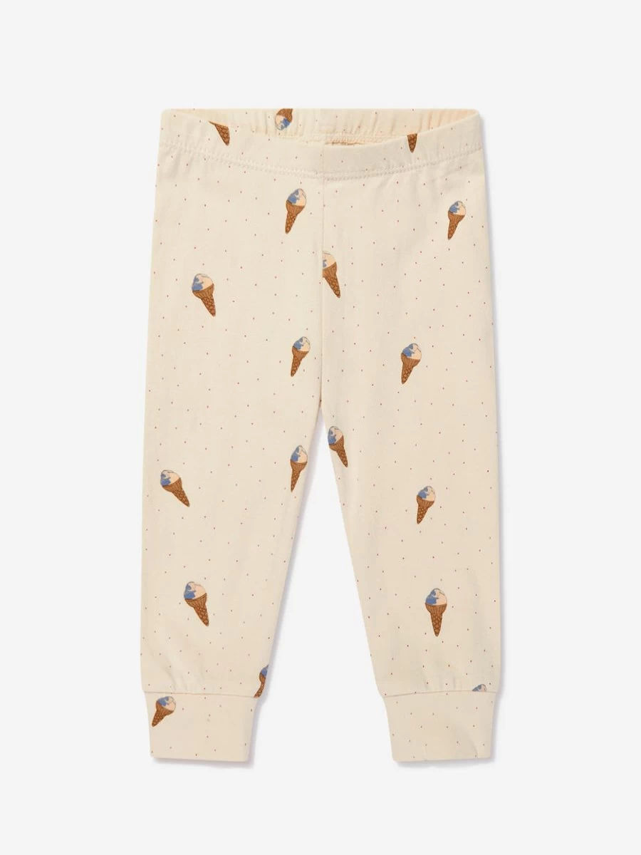 Konges Slojd Boys Organic Cotton Pants - Soft Unisex Baby Pants for Comfort & Play