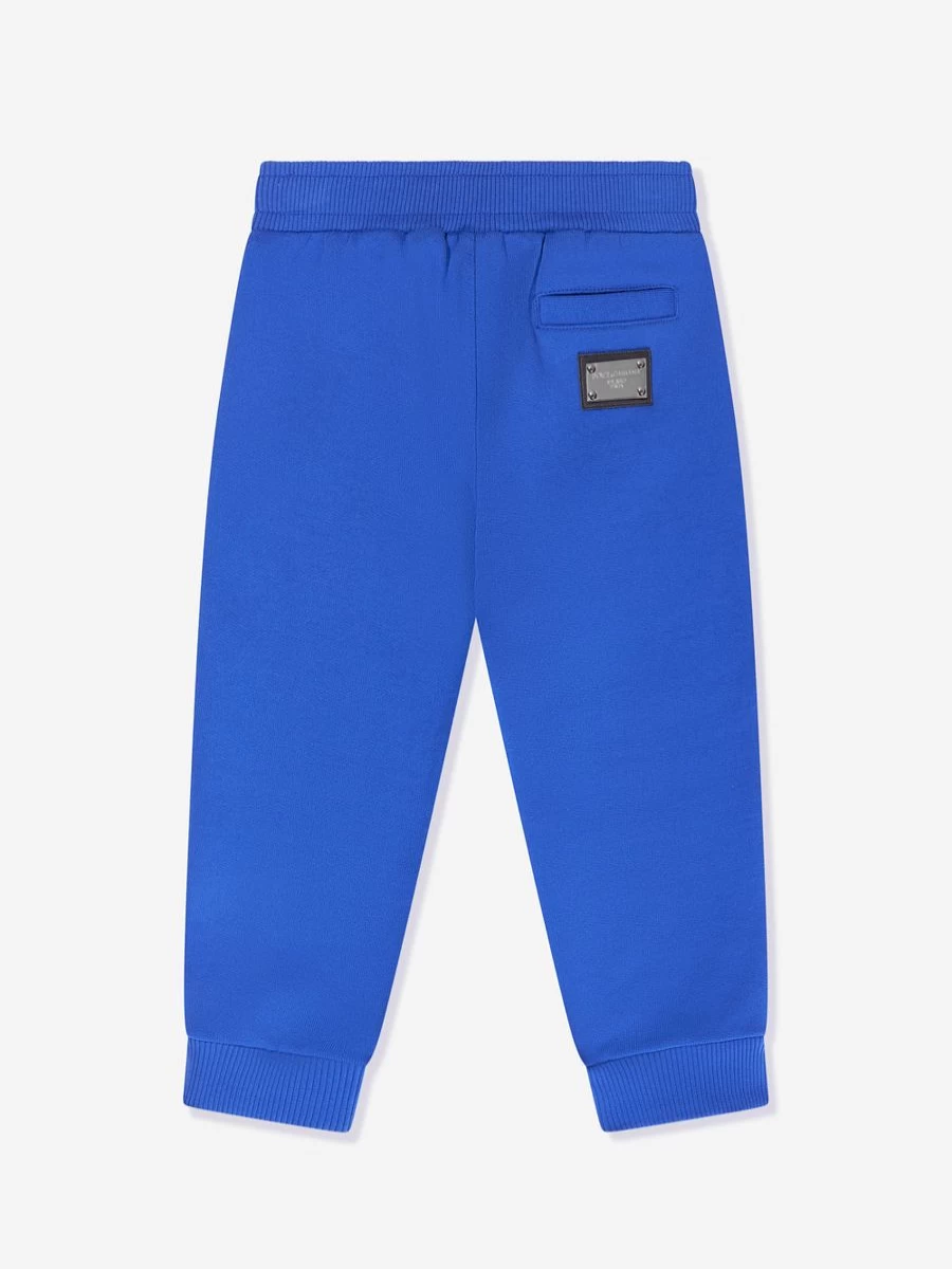Dolce & Gabbana Kids Baby Boys Blue Logo Joggers Pants