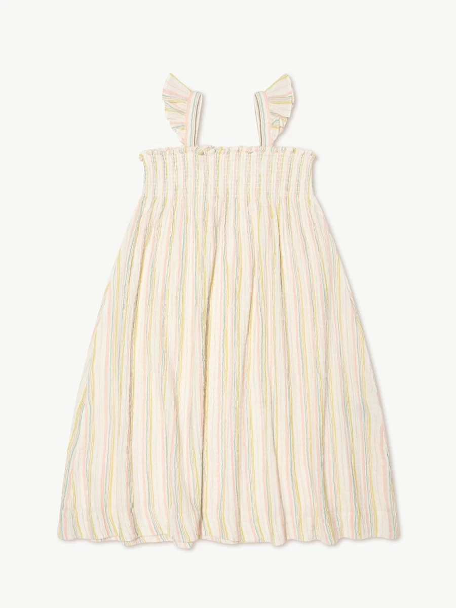 Bonpoint Girls Ivory Alexandra Maxi Dress - Elegant Children's Party Wear