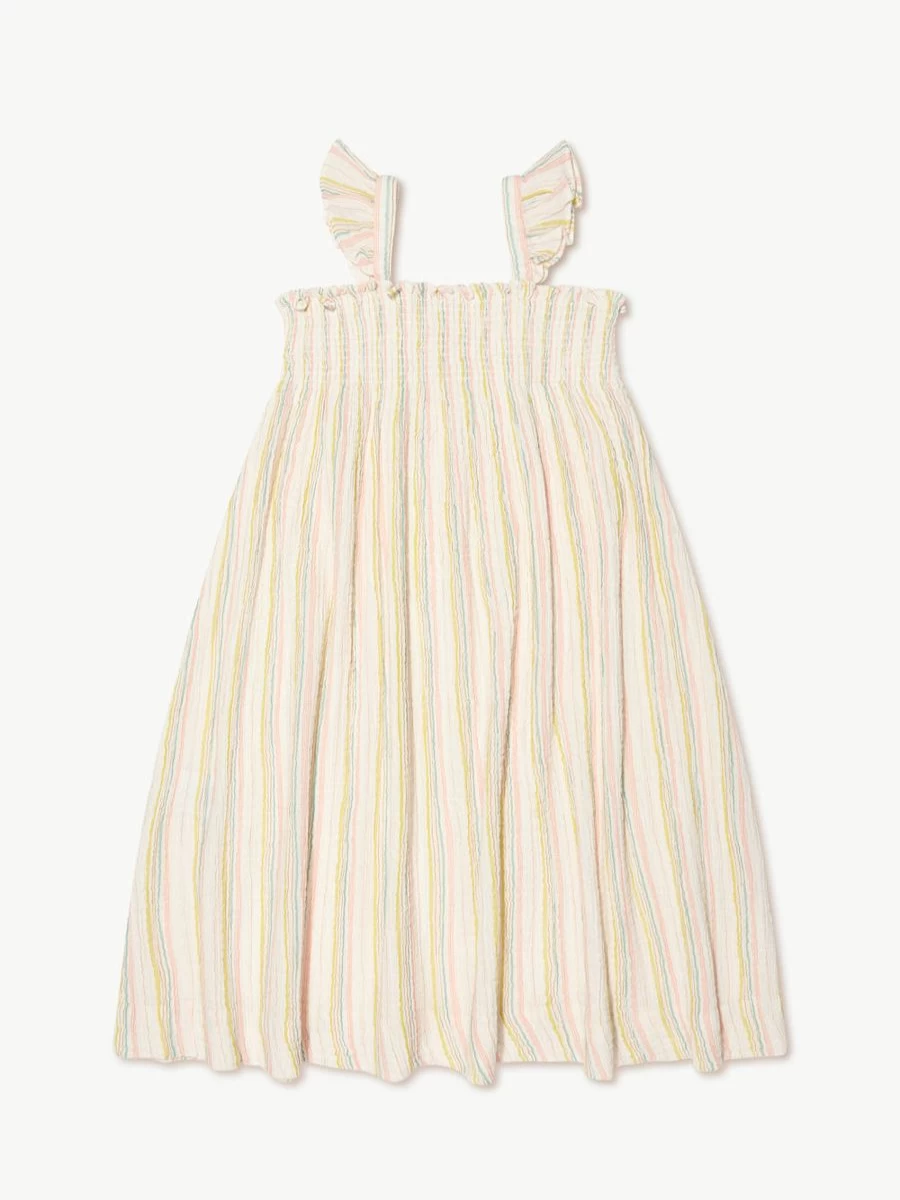 Bonpoint Girls Ivory Alexandra Maxi Dress - Elegant Children's Party Wear