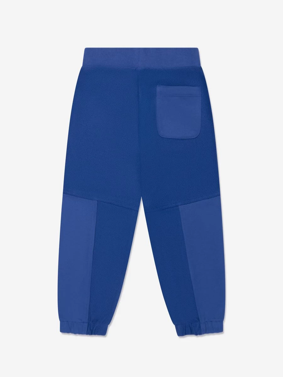 Emporio Armani Teen Boys Blue Logo Joggers Pants