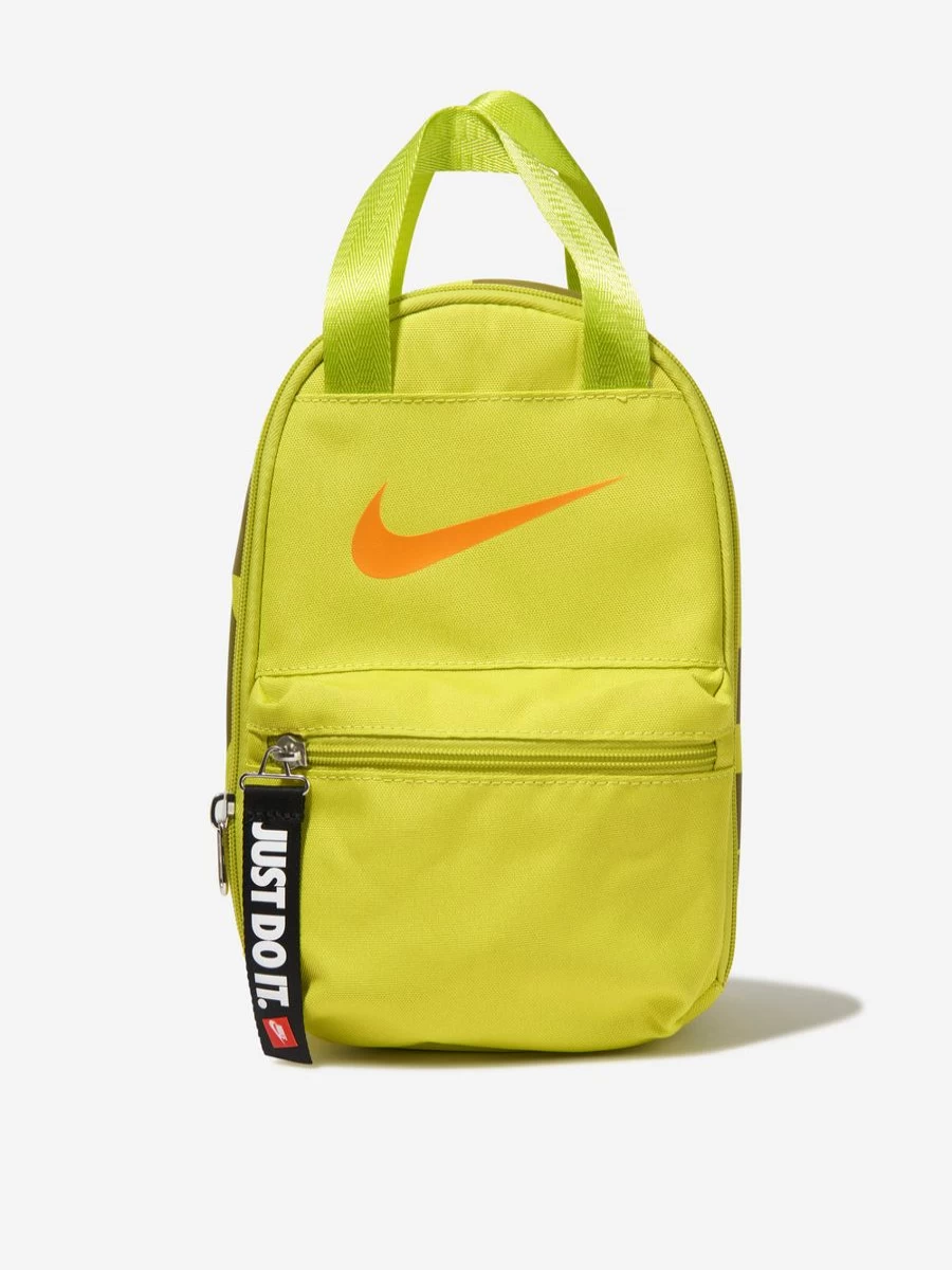 Nike Boys Jdi Zip-Up Insulated Lunch Bag in Green for School & Travel