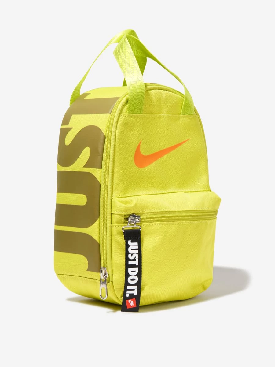 Nike Boys Jdi Zip-Up Insulated Lunch Bag in Green for School & Travel