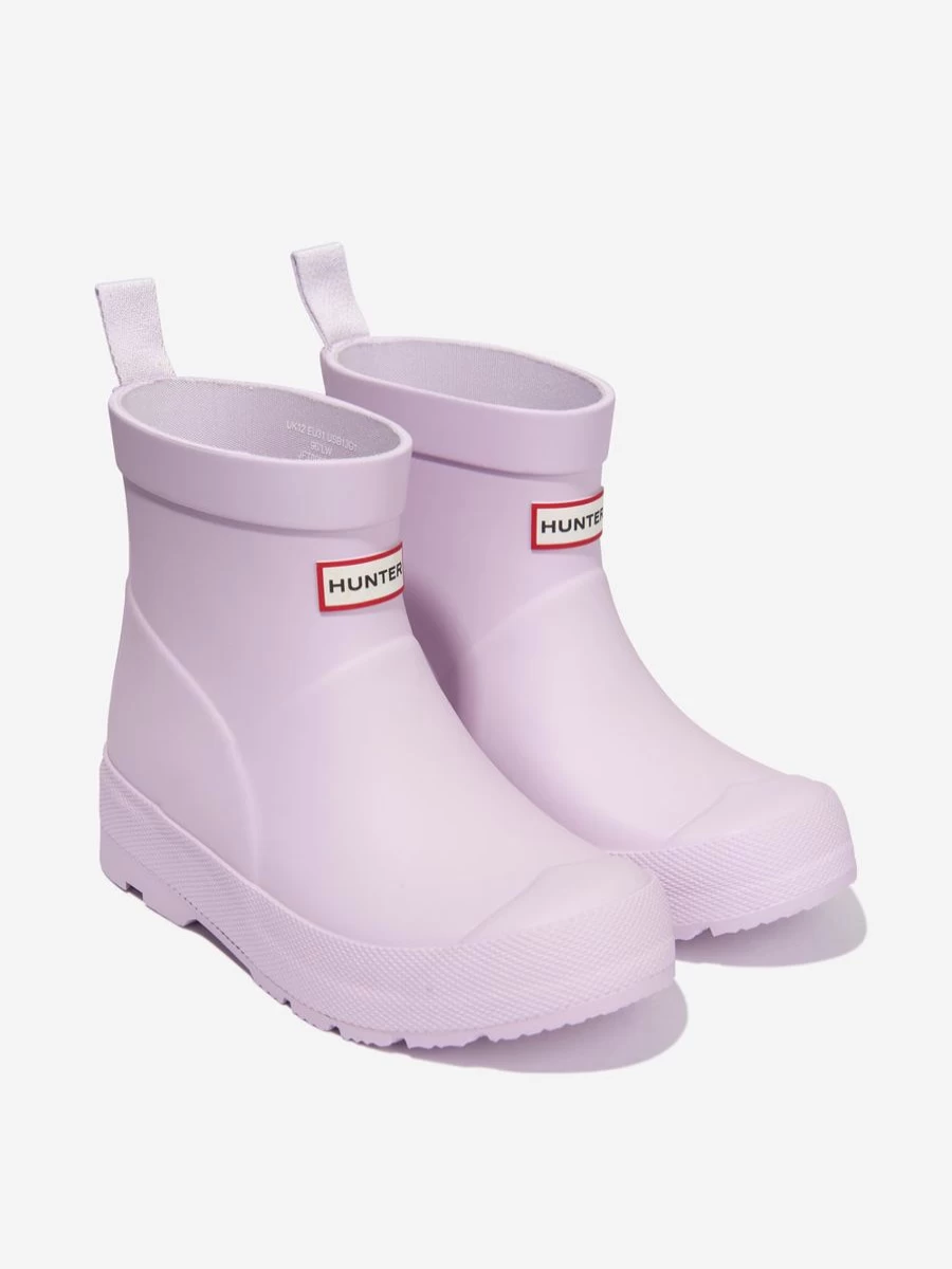 Hunter Original Girls' Play Boots in Mauve - Waterproof Rain Boots for Kids