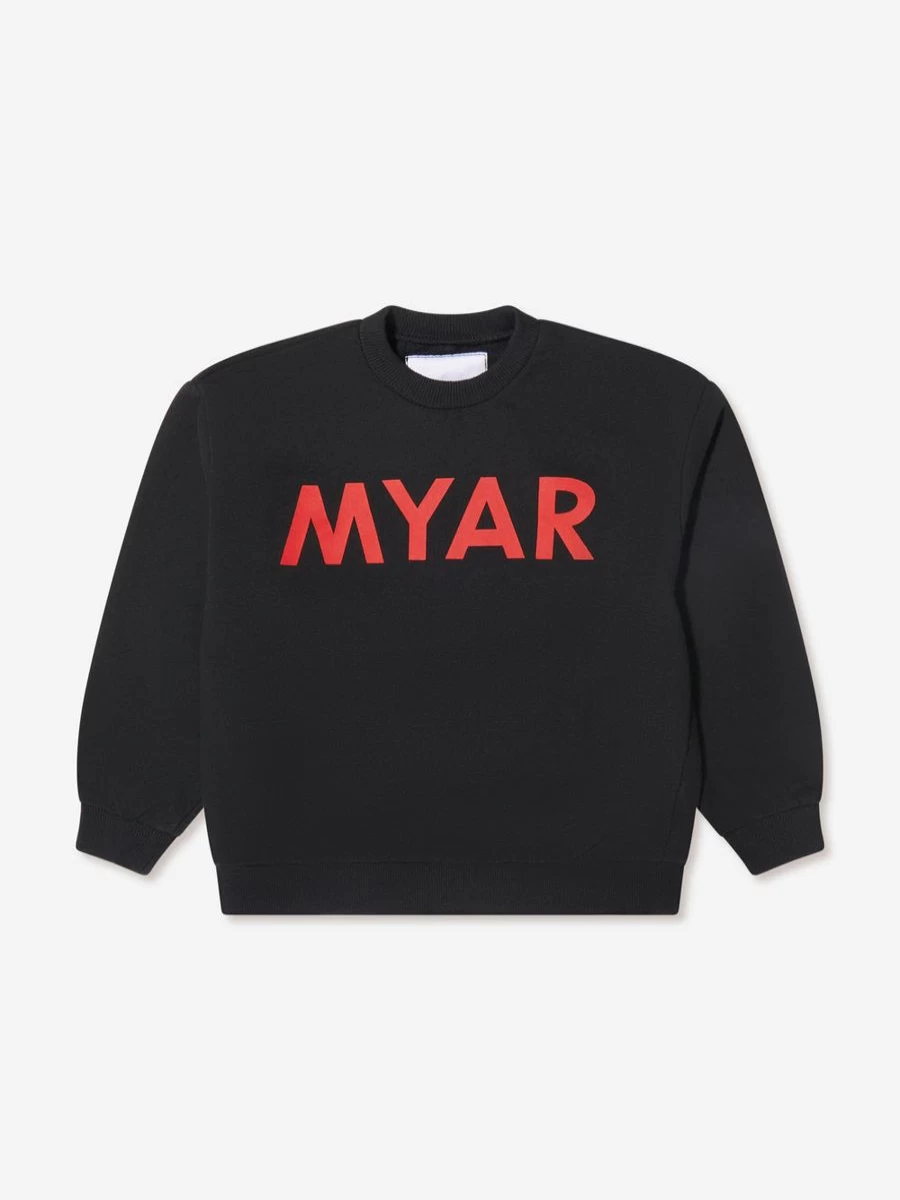Myar Boys' Logo Sweatshirt - Comfortable Kids Pullover Hoodie for Play & Everyday Wear