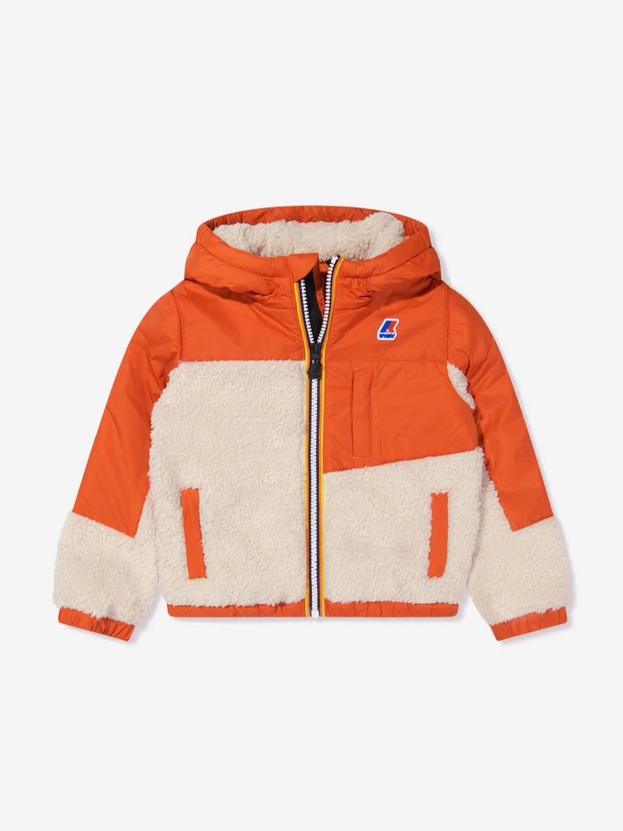 K-WAY Girls' Orsetto Waterproof Winter Jacket | Kids Snow Coat for Cold Weather | Childsplay Clothing