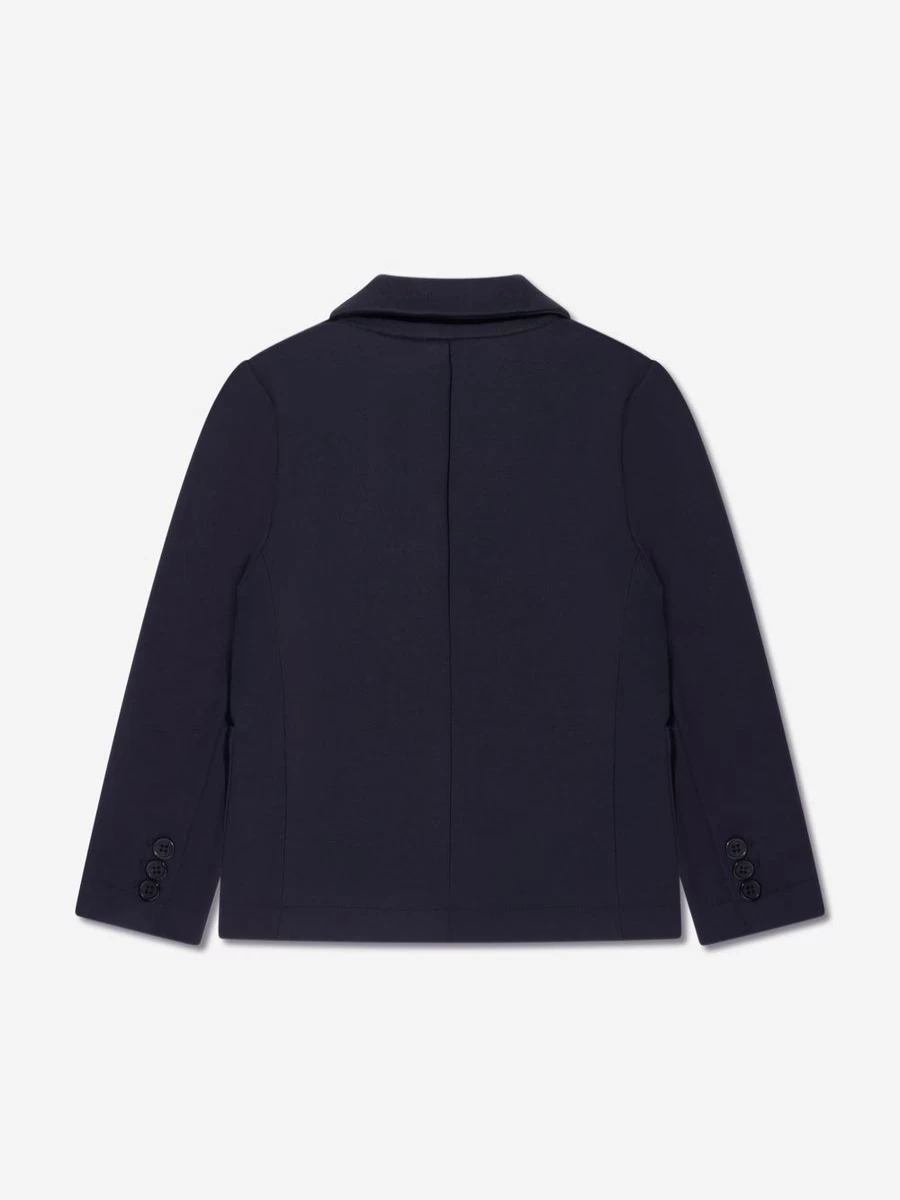 Trussardi Boys Navy Theoden Jacket – Premium Kids Outerwear
