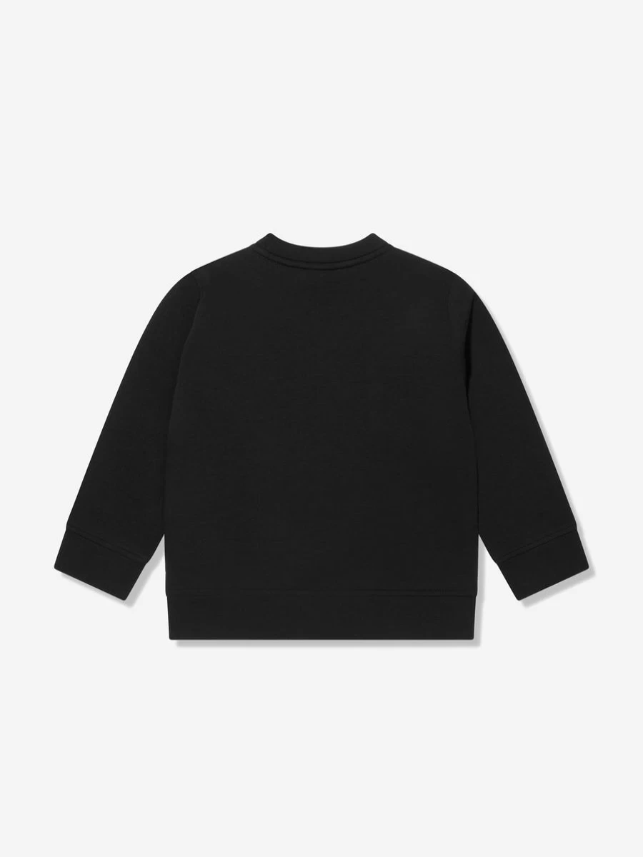 Emporio Armani Teen Boys Black Logo Sweatshirt