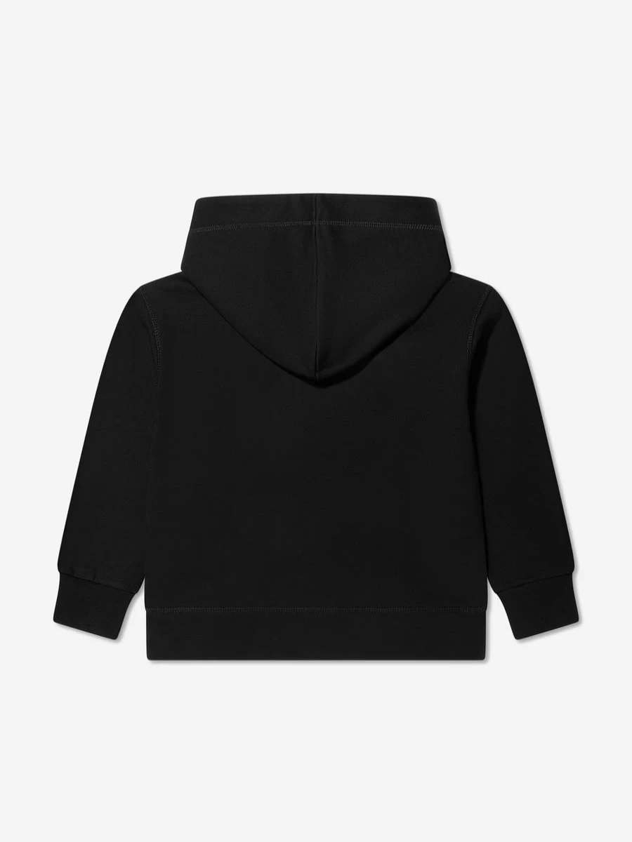 Dsquared2 Kids Girls Black Logo Sweatshirt | Casual Pullover Hoodie for Girls