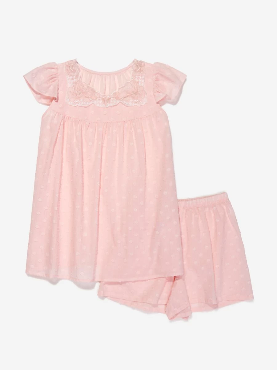 Amiki Girls Cotton Dora Print Pyjamas - Soft Kids Pajamas for Girls