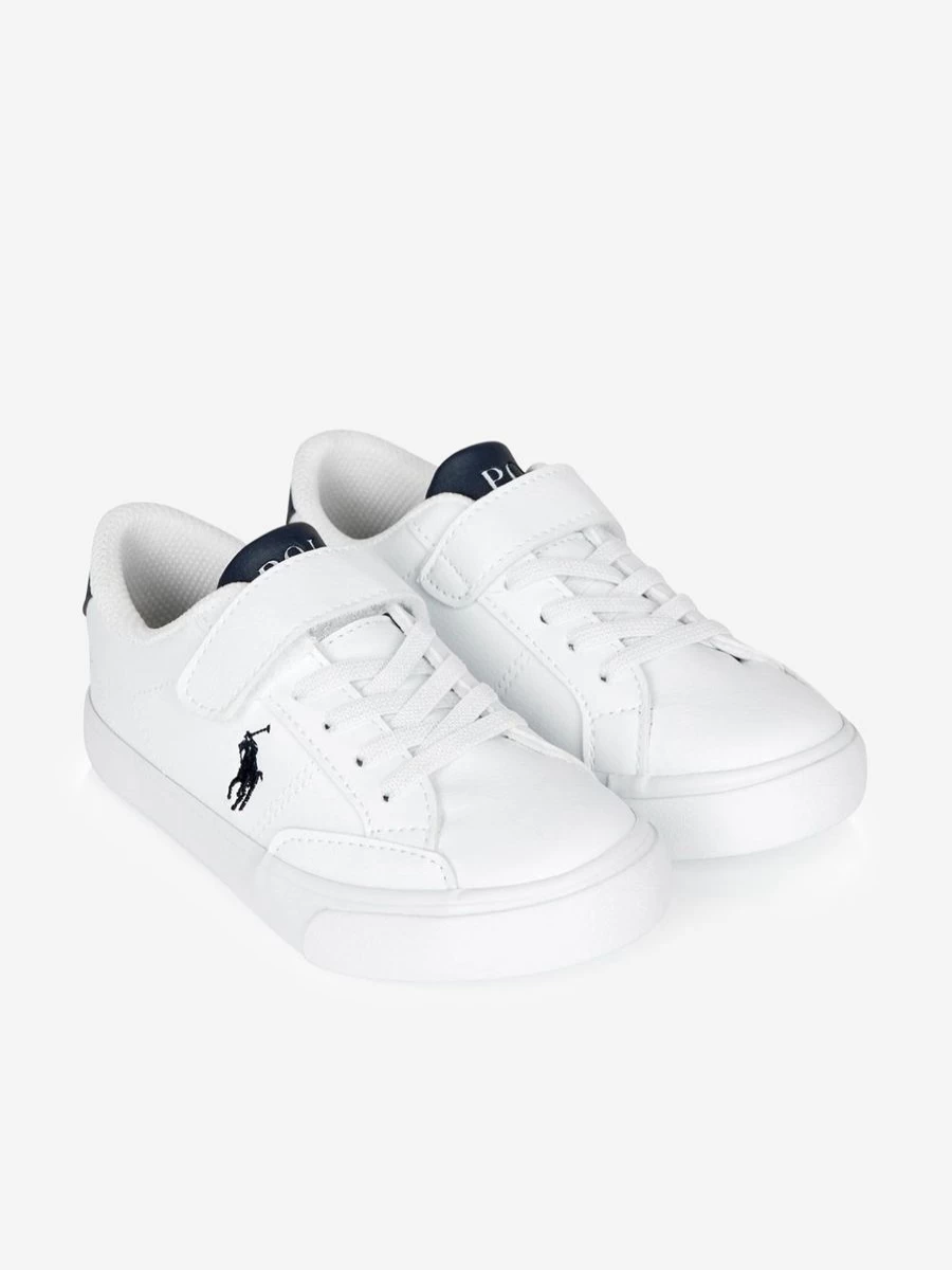 Ralph Lauren Boys Theron IV PS Sneakers | Kids Athletic Trainers | EU Sizing
