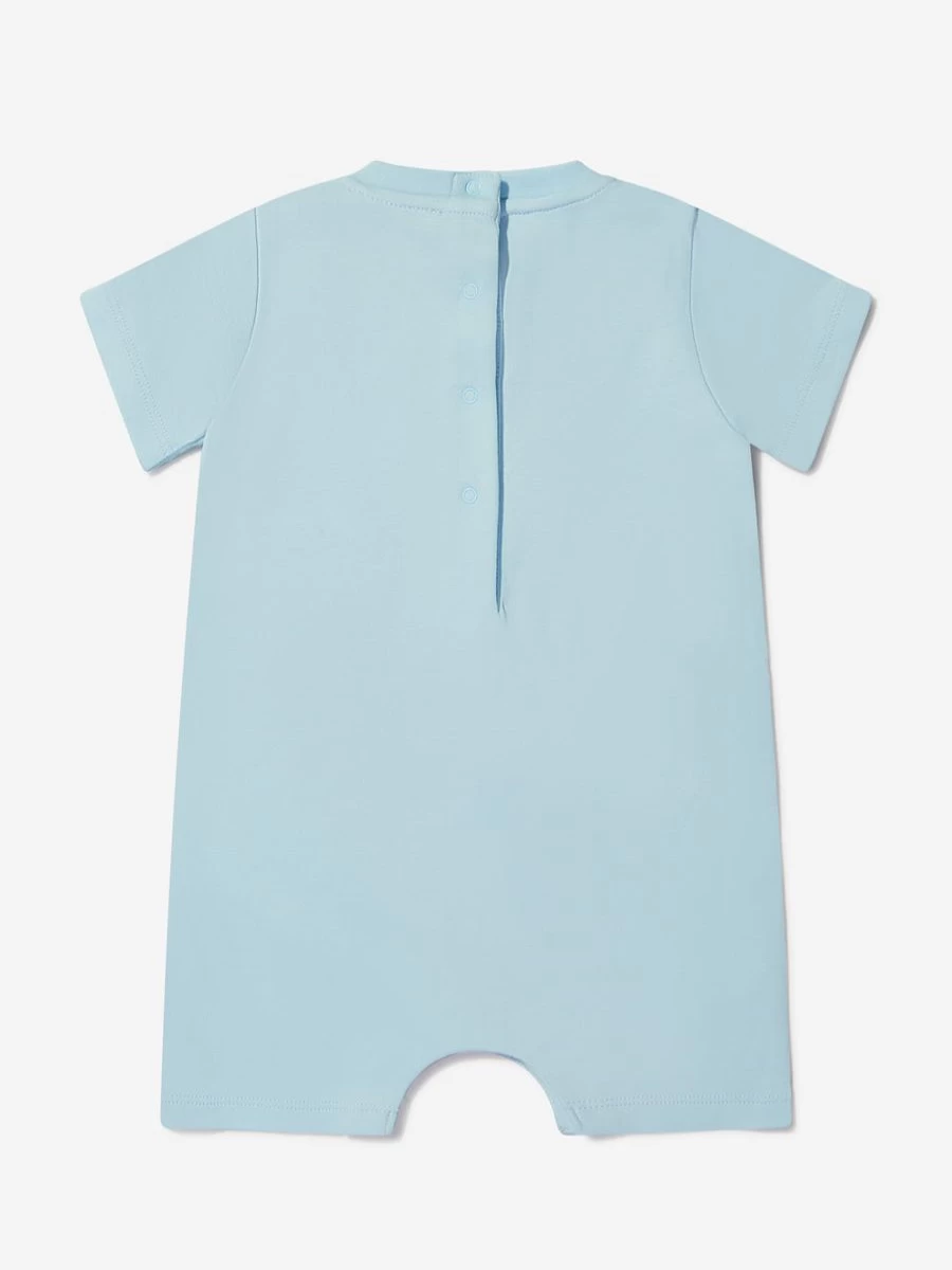Moncler Enfant Boys Logo Romper - Stylish Unisex Baby Bodysuit