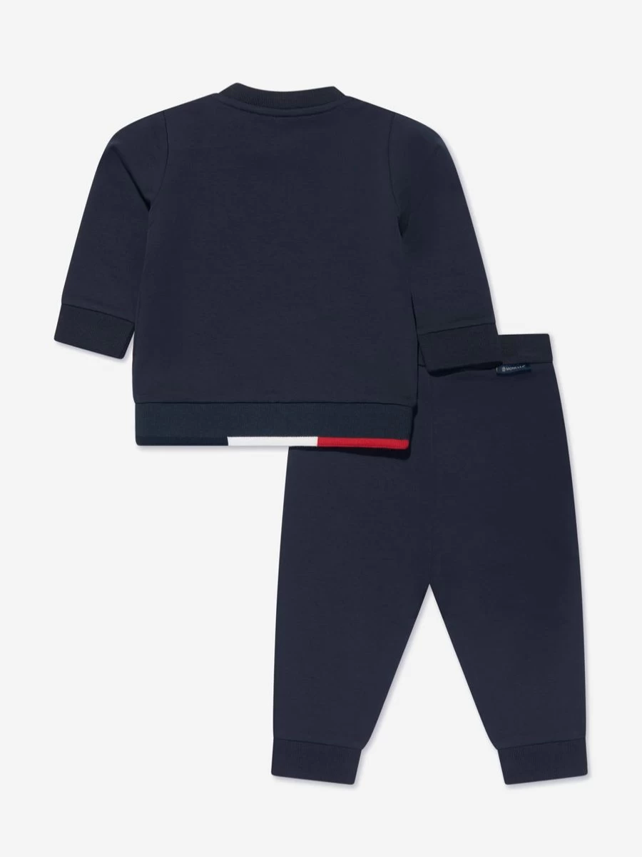 Moncler Enfant Baby Boys Navy Logo Tracksuit - Stylish & Comfortable Outfit