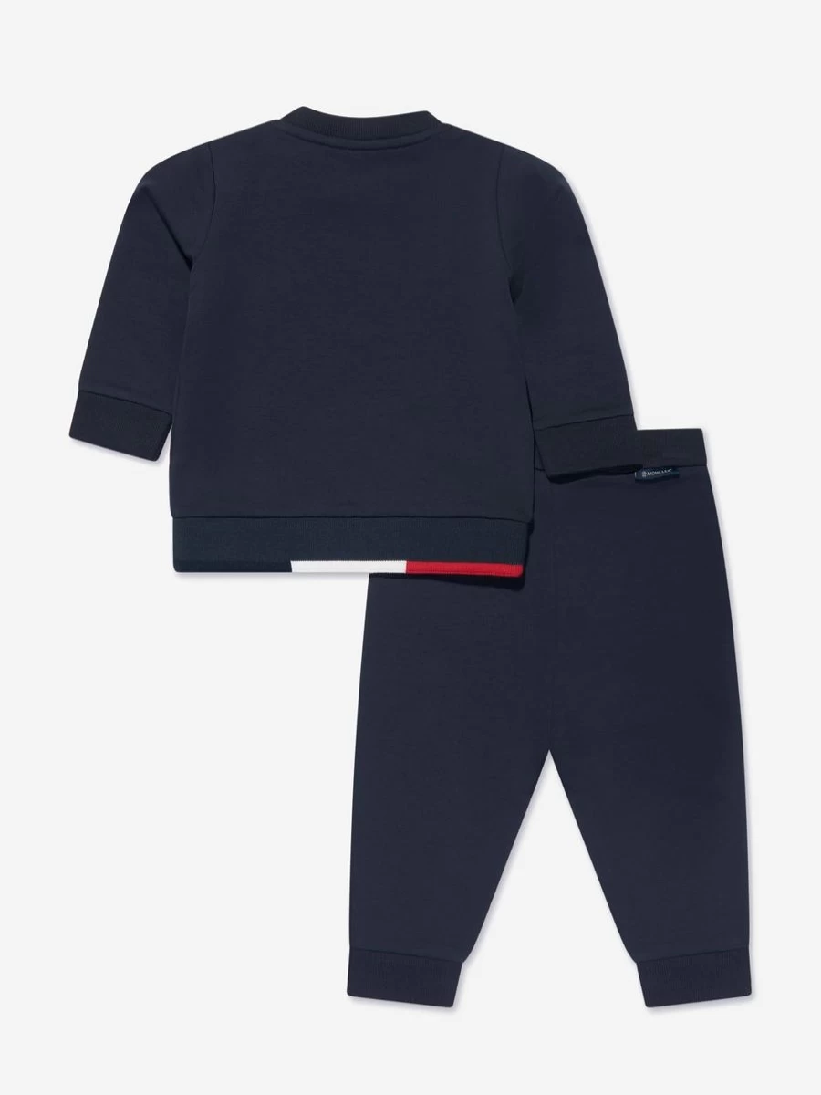 Moncler Enfant Baby Boys Navy Logo Tracksuit - Stylish & Comfortable Outfit