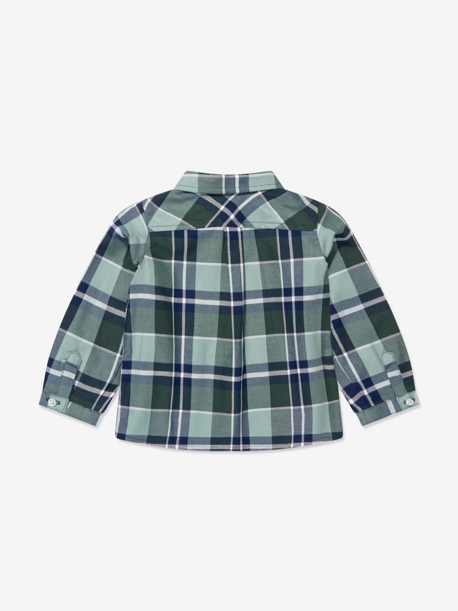 Bonpoint Boys Green Malo Shirt for Baby